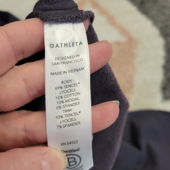 Athleta Samsara Side Tie Nirvana Sweatshirt Size Medium - Picture 6 of 7